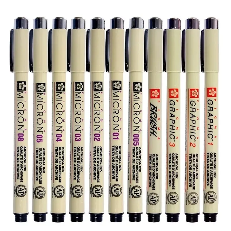 Wholesale Sakura Pigma Micron Art Markers Pens For Drawing Waterproof ...