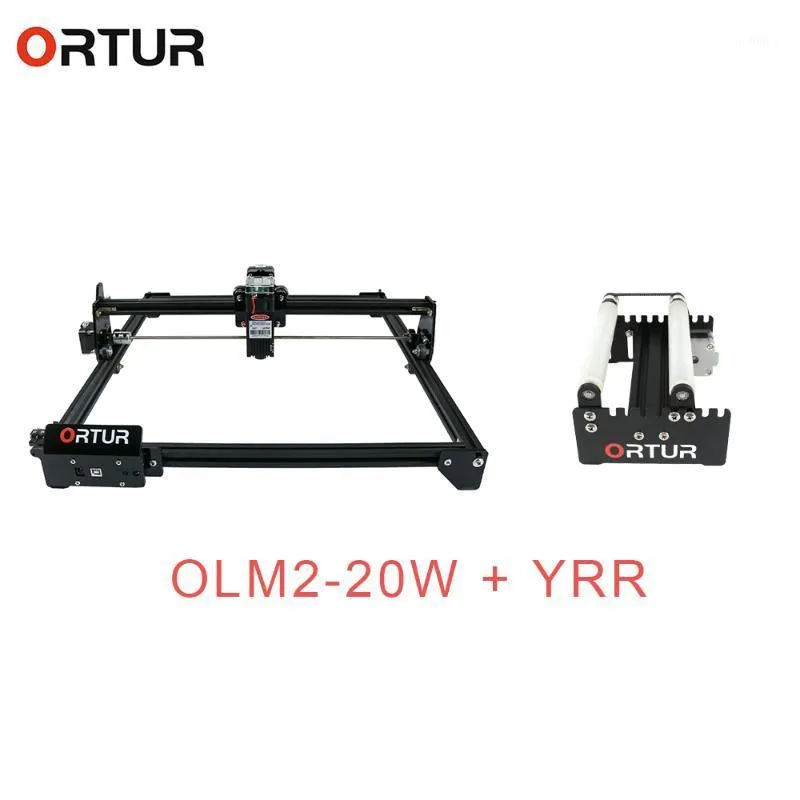 Ortur OLM-2 Desktop DIY Logo Mark Printer Carver Macchina per incisione laser con CNC YRR Asse di rotazione del rullo Attacco rotante1