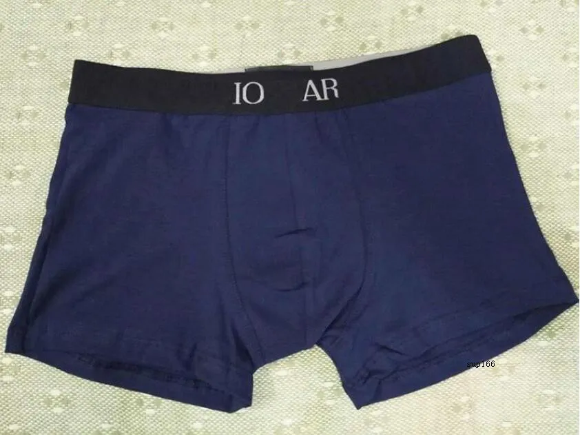 a4 Herren-Freizeitunterhose, modisch, Buchstabenmuster, bedruckt, Badebekleidung, Unterwäsche, mehrfarbig, Sport, Heim-Boxerunterwäsche, locker und atmungsaktiv