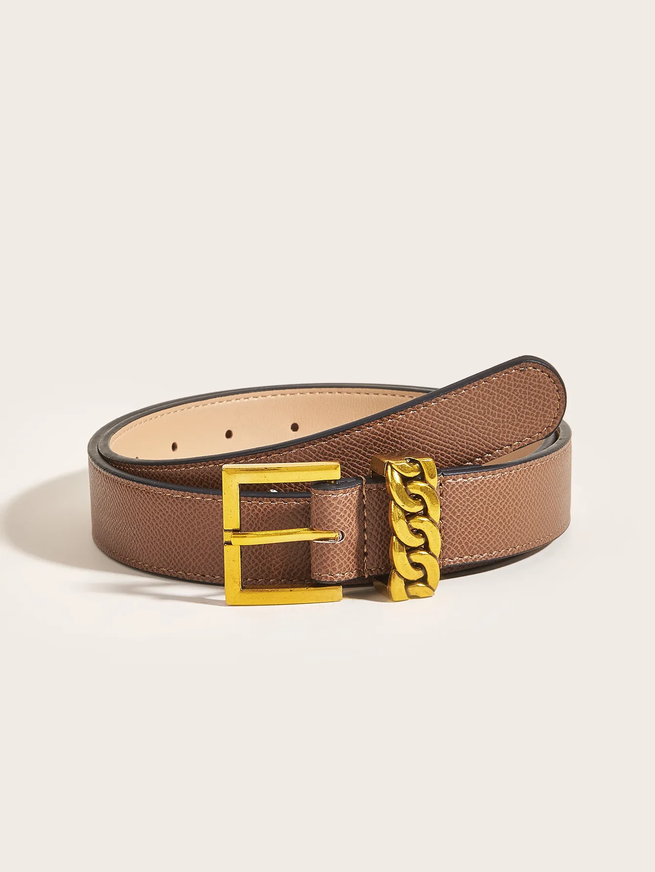 Ceinture en cuir pu pour femmes, nouvelle mode, sangle féminine, grande boucle à aiguille, couleur noir, rouge, marron, gris