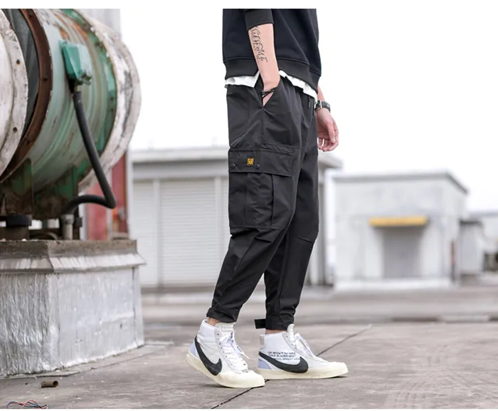 Abril MOMO 2020 Nueva Llegada Hombres Pantalones De Moda High