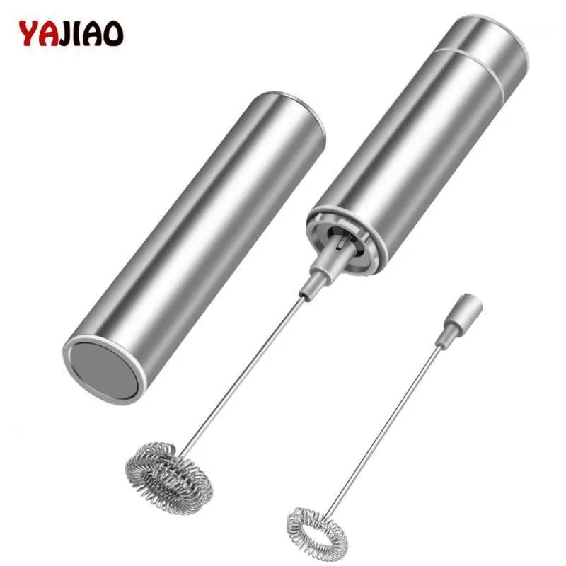 YAJIAO Milk Frother Electric Foam Maker Handheld Foamer High Speeds Drink Mixer Frothing Wand for Coffee Latte Capuccino1