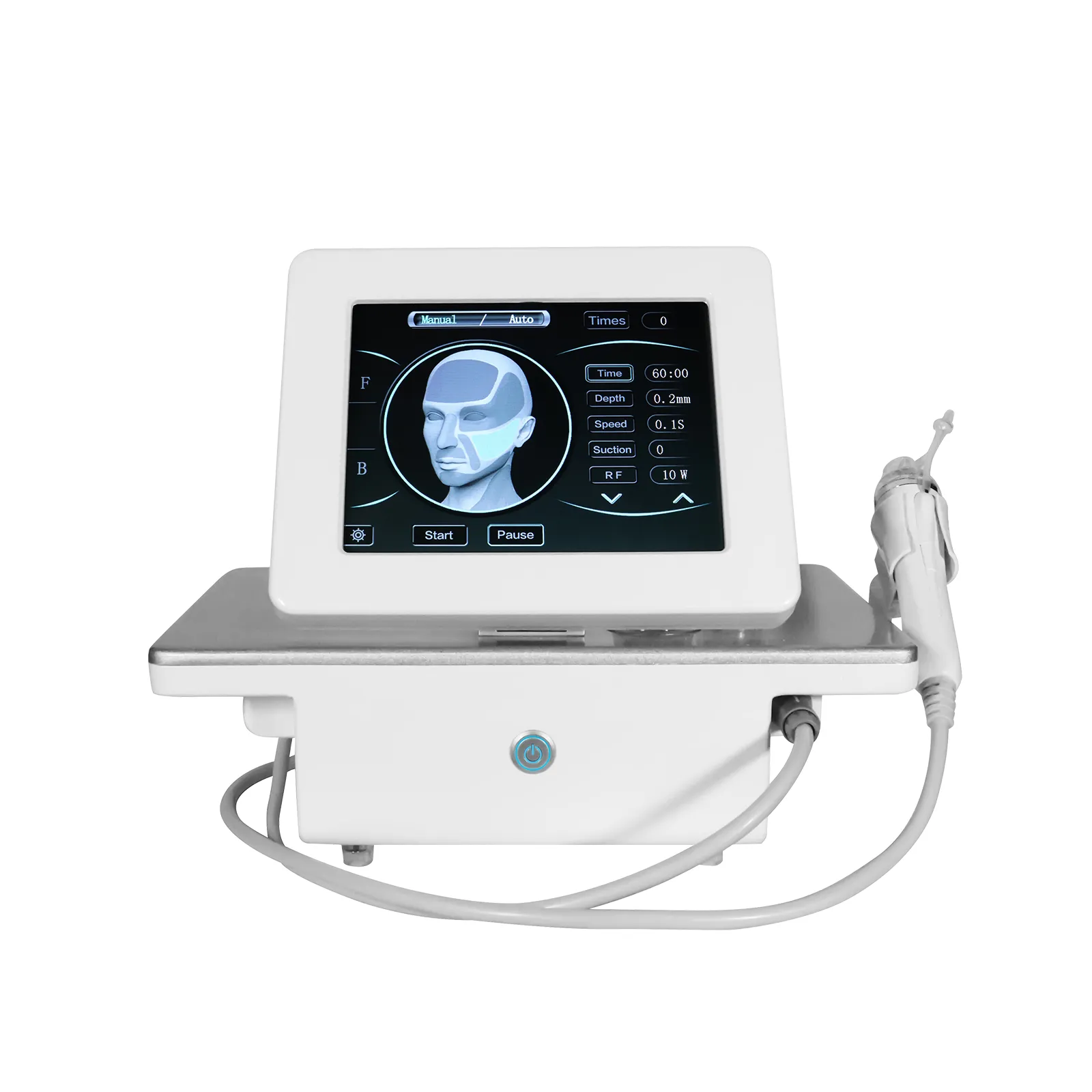 Dispositivos de cuidados de face 2023 M￡quina de microneedle RF mais recente e radiofrequ￪ncia de radiofrequ￪ncia Microneedle Beauty Equipment Skin Care Machine