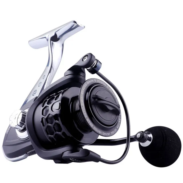 Fishing Reel GK1000-7000 5.2:1 Metal Spool Body Rocker 8KG Max Drag Spinning Reel Saltwater Fishing Accessories