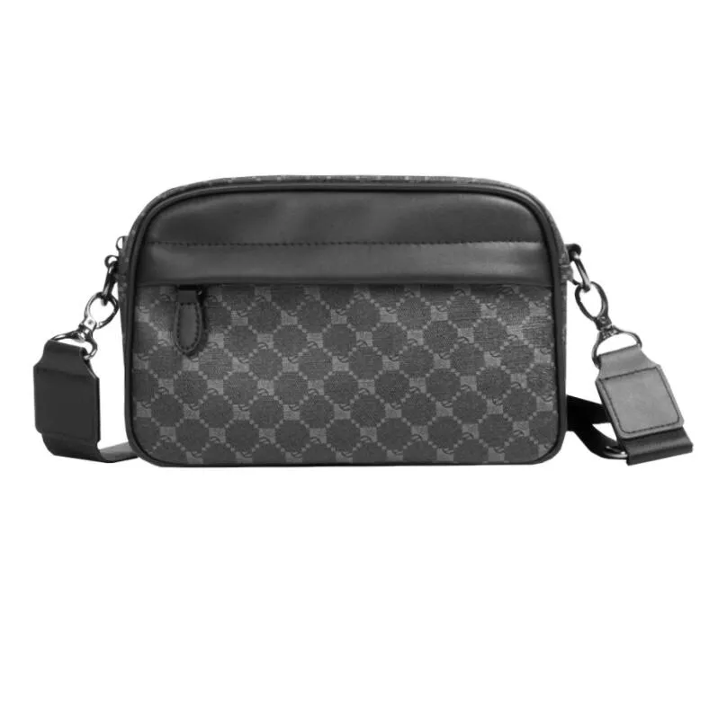 2023 Bolsa Carteiro Masculina Moda Homem de Luxo Bolsa de Ombro Transversal Confortável Casual Parcela Diagonal Bolsa Macia em Relevo