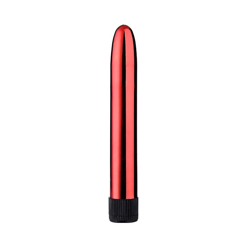 Hot G-Spot Vibrators Plating Poderoso Vara de vibração de 7 polegadas, como forte Estimulação clitóris de bala, brinquedos sexuais adultos para mulheres