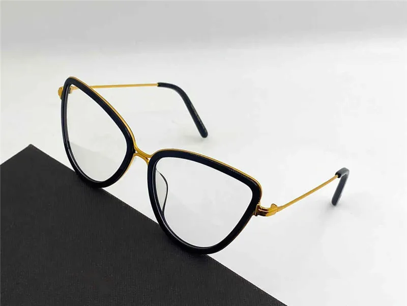 0814 New female men glasses electroplating retro cat glasses frame glasses men simple popular style top quality advanced packaging