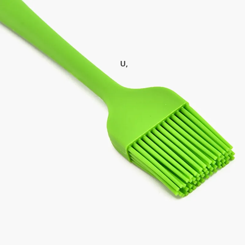 Brosse à huile de silicone Outils de barbecue Brosses de barbecue Pain Chef Pâtisserie Huiles Crème Outil de cuisson domestique Facile à nettoyer GCE13295