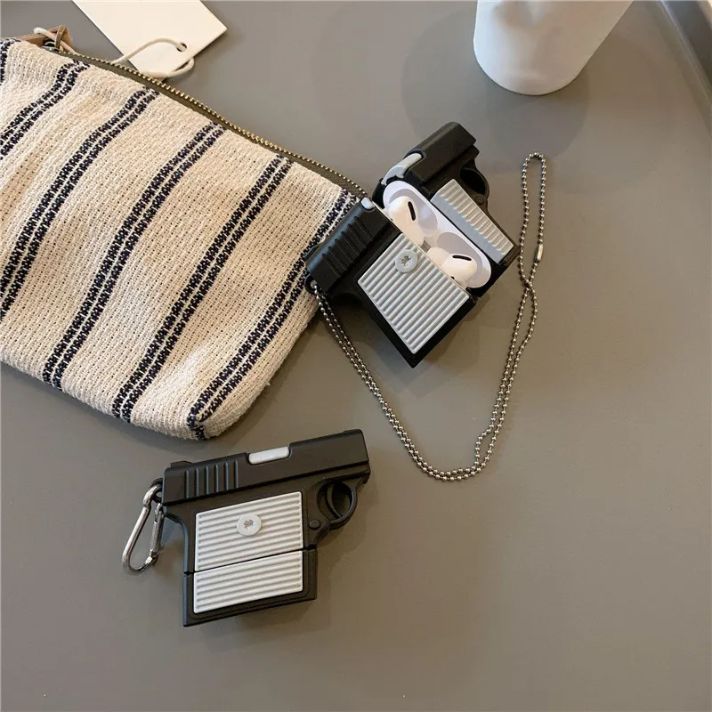 Save Big on Bulk AirPods Pro Silicone Cases Gun AirPods Pro Case: Soft  Silicone Protective Cover For Apple AirPods Pro/1/2 Charging Box Creative 