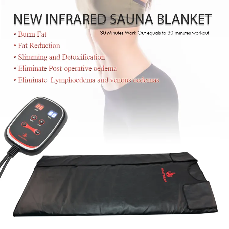 Nuovo modello a singola zona di riscaldamento LONTANO INFRAROSSO CORPO DIMAGRANTE SAUNA COPERTA terapia di riscaldamento Slim Bag SPA macchina per la disintossicazione del corpo