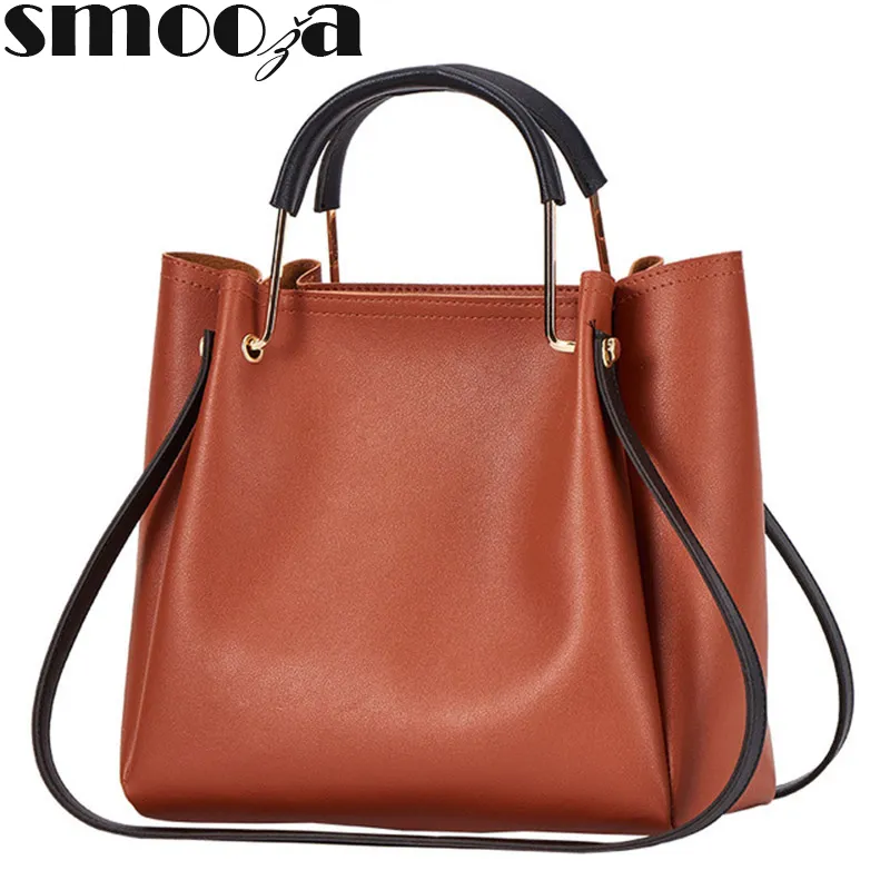 HBP SMOOZA 2020 Neue Eimer Tasche Mode Frauen Freizeit Einzelne Schulter Taschen für Weibliche Top-Griff