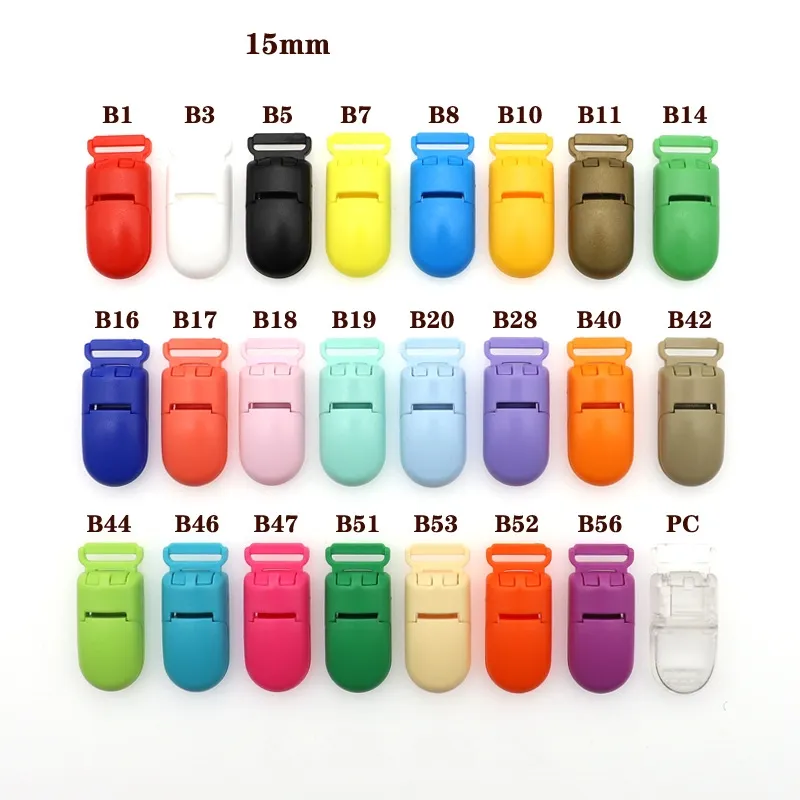 Attache-sucette bébé en plastique porte-sucette Clips accessoires porte-mamelons Multi couleur pince jouet 20220303 Q2