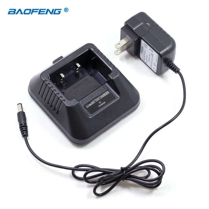 Radio Walkie Talkie Baofeng Bateria UE UK UK AU Desktop Ładowarka Fit dla Baofeng UV-5R UV-5RA 5RB UV-5RE Plus Akcesoria Baofeng