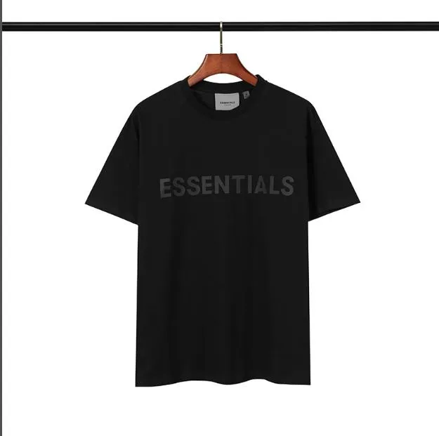 2021 Spring Summer Hip Hop Essentials 3D Silicon Tee Skateboard Tshirt F Men Women Short Sleeve Casual Shirt