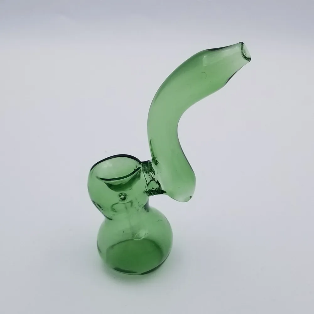 Sherlock Pipe Glass Smoking Handpfeifen Glasbubbler für trockenen Kräutertabakrauch