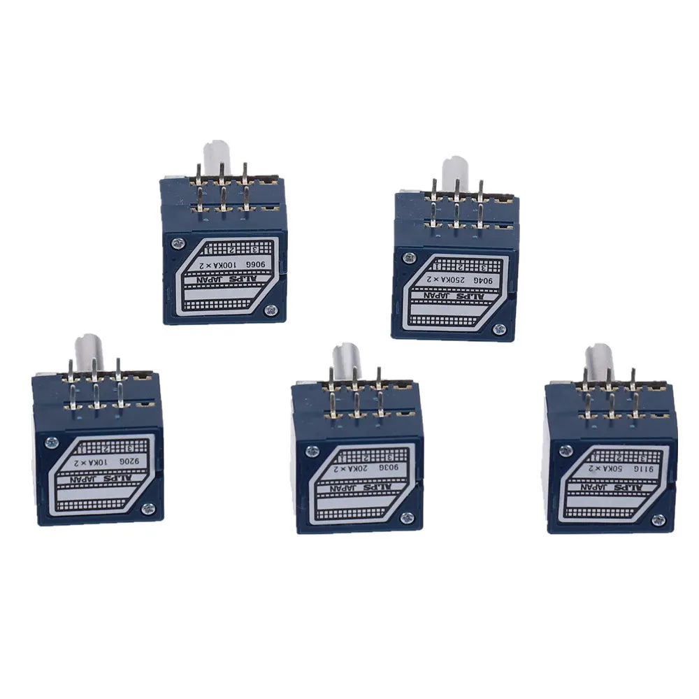 10K 20K 50K 100K 250K 500K ALPS RK27 VOLUME Ad5206 Digital
