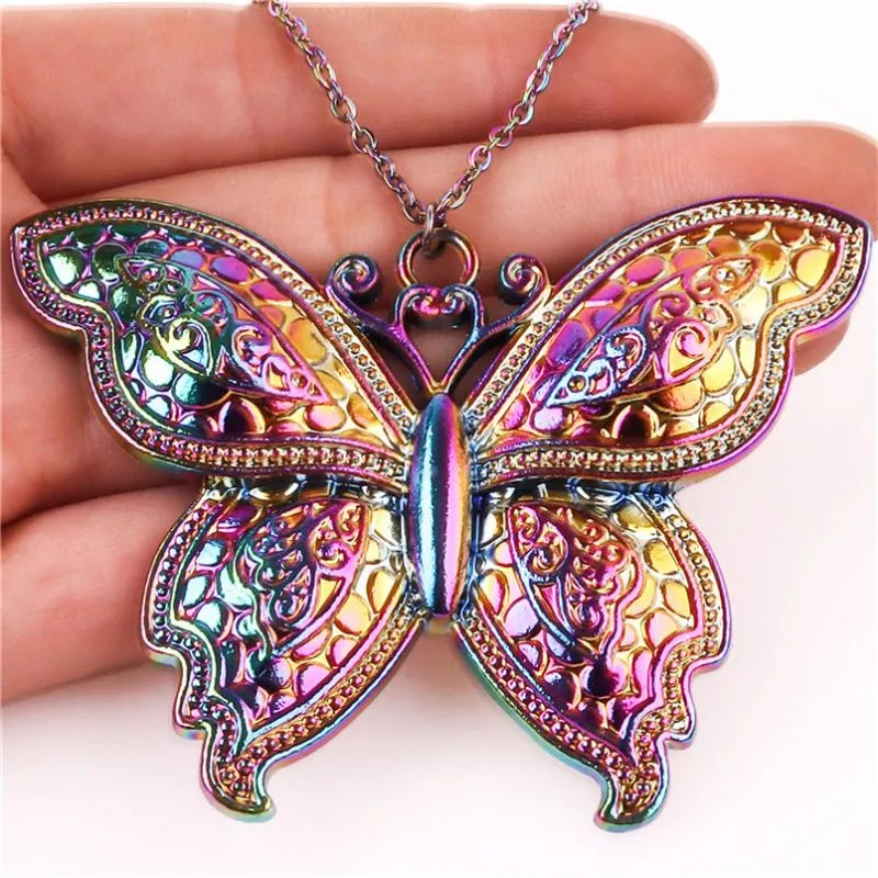Butterfly on sale necklace big
