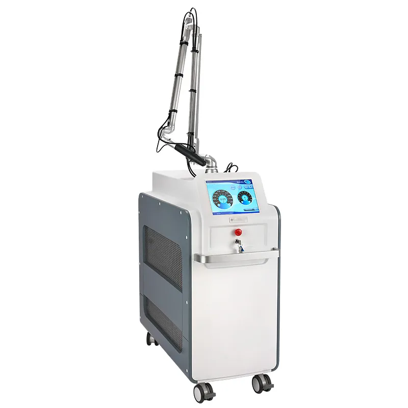 Professional PicoSecond Laser Tattoo Removal Machine Vertical Q Switched Nd Yag Laser Freckle Remove equipment Picolaser 755