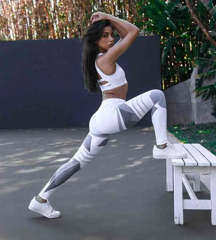 Plus Size Yoga Leggings For Women Slim Fit Running Compression