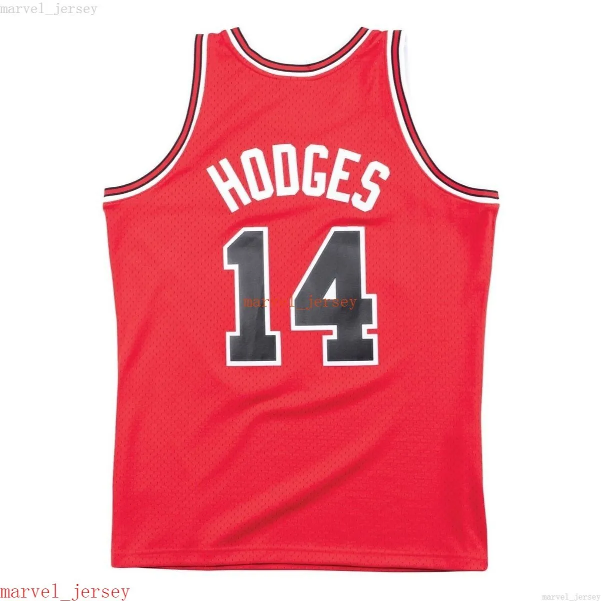 Craig Hodges Red 1990 91 Men s Throwback Basketball Jersey Custom Stitched XS 6XL