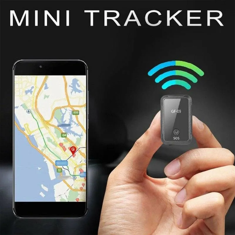 GF 09 Mini GPS Tracker APP SOS Telecomando Dispositivo Antifurto  Localizzatore GSM GPRS Registrazione Vocale Magnetica Pickup Remoto Localizzatore  GPS Auto Da 9,94 €