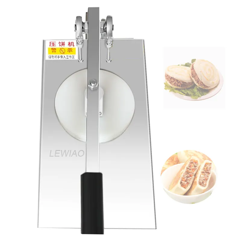 20CM Fabrik Outlet Manuelle Pizza Teig Presse Maschine Teig Presser Dünne Brot Tortilla Maschine Manualpancake Maschine