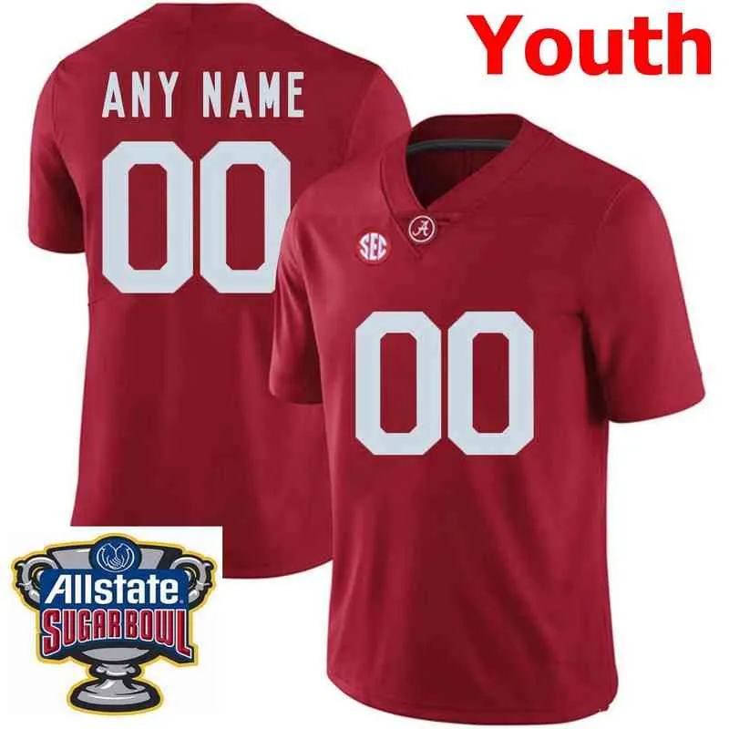 Alabama Crimson Tide College Football Jerseys Kids Youth Tua Tagovailoa Jersey Jerry Jeudy