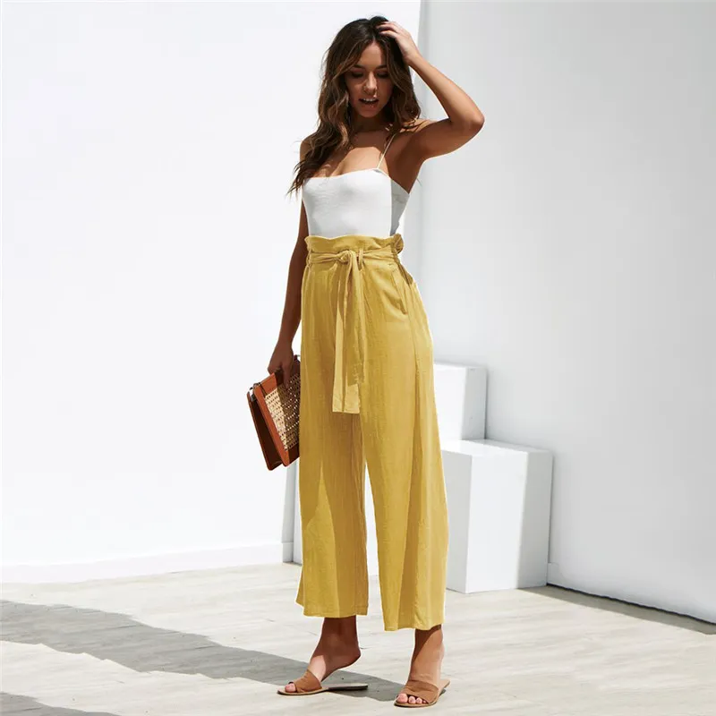 Wide leg pant female13