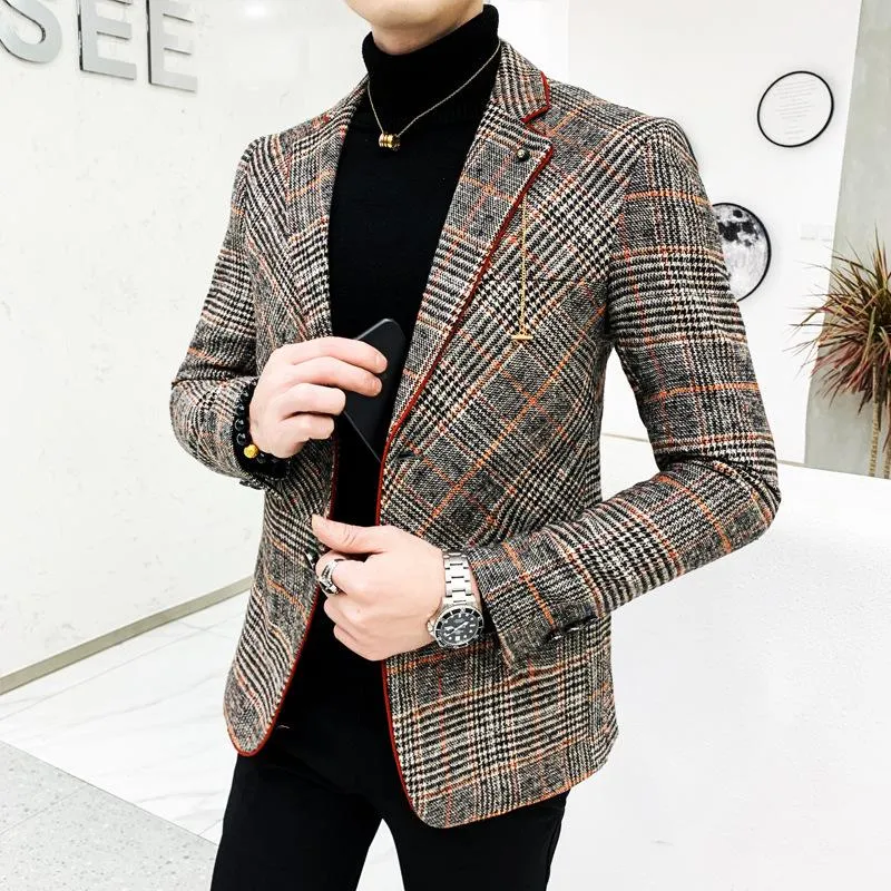 Casaco de sales tweed masculino