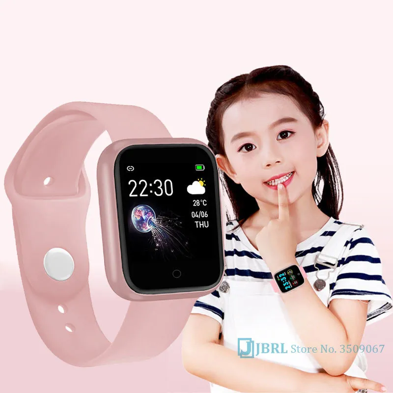 Bluetooth Sport Montre Enfants Enfants Montres Pour Filles Garçons Montre-Bracelet Étudiant Horloge Électronique LED Numérique Enfant Montre-Bracelet LJ200911