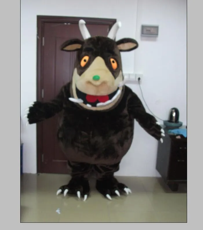 2019 İndirim Fabrikası Yetişkin Gruffalo Maskot Kostüm Gruffalo Karikatür Kostüm Gruffalo Kostüm 294o