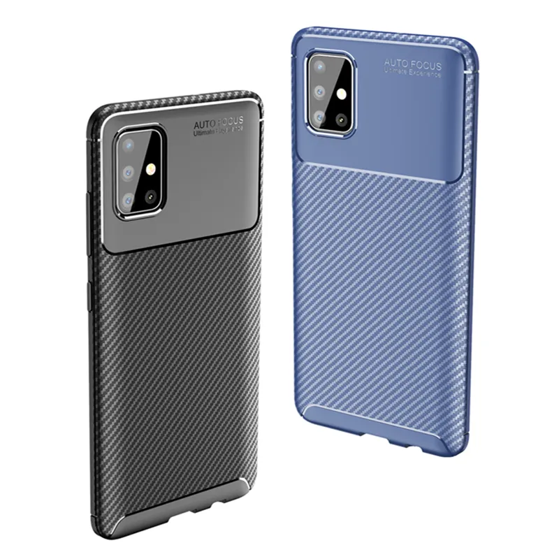 finos Casos de telefone ultra macio para Samsung Galaxy Note 20 Nota 10 pro Soft Case Capa para Samsung S20 S10 além M51 M31 M30s M01 A01 núcleo A20E