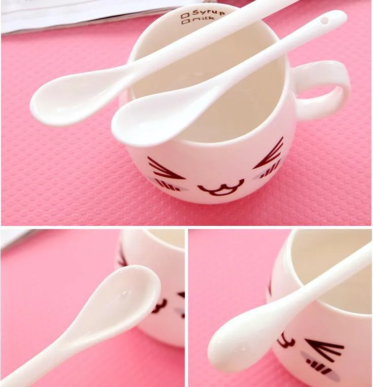 Mini-cuillère En Porcelaine Tognana Midi - Blanc Cassé, Pour Cuisine Et Table - Va Au Lave-vaisselle, Four, Micro-ondes