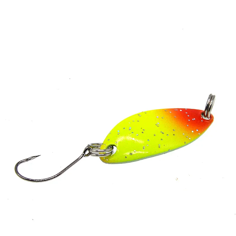 Sequin Lure Level Set 6/Single Hook Hard Bait Spinner For Trout