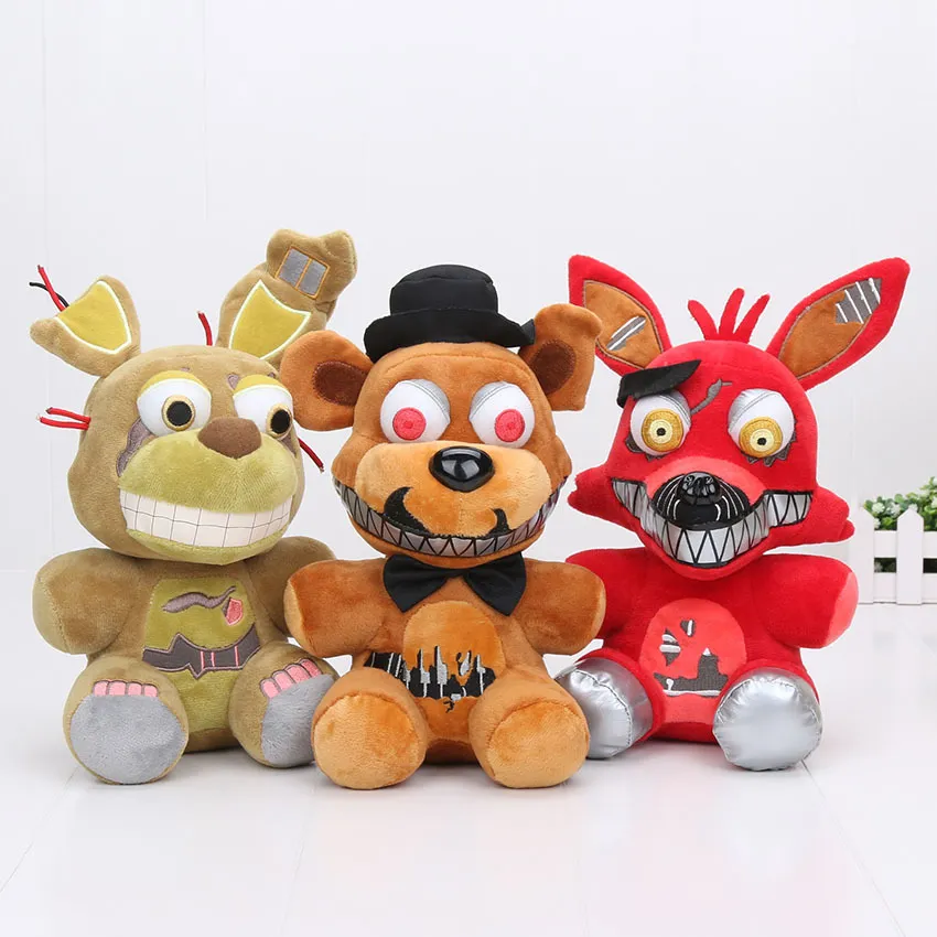 25cm Golden Freddy Foxy, Bonnie Chica, Sister Location Fnaf Plush Shopee  Five Nights At Freddys FNAF From Pkjg012, $48.18