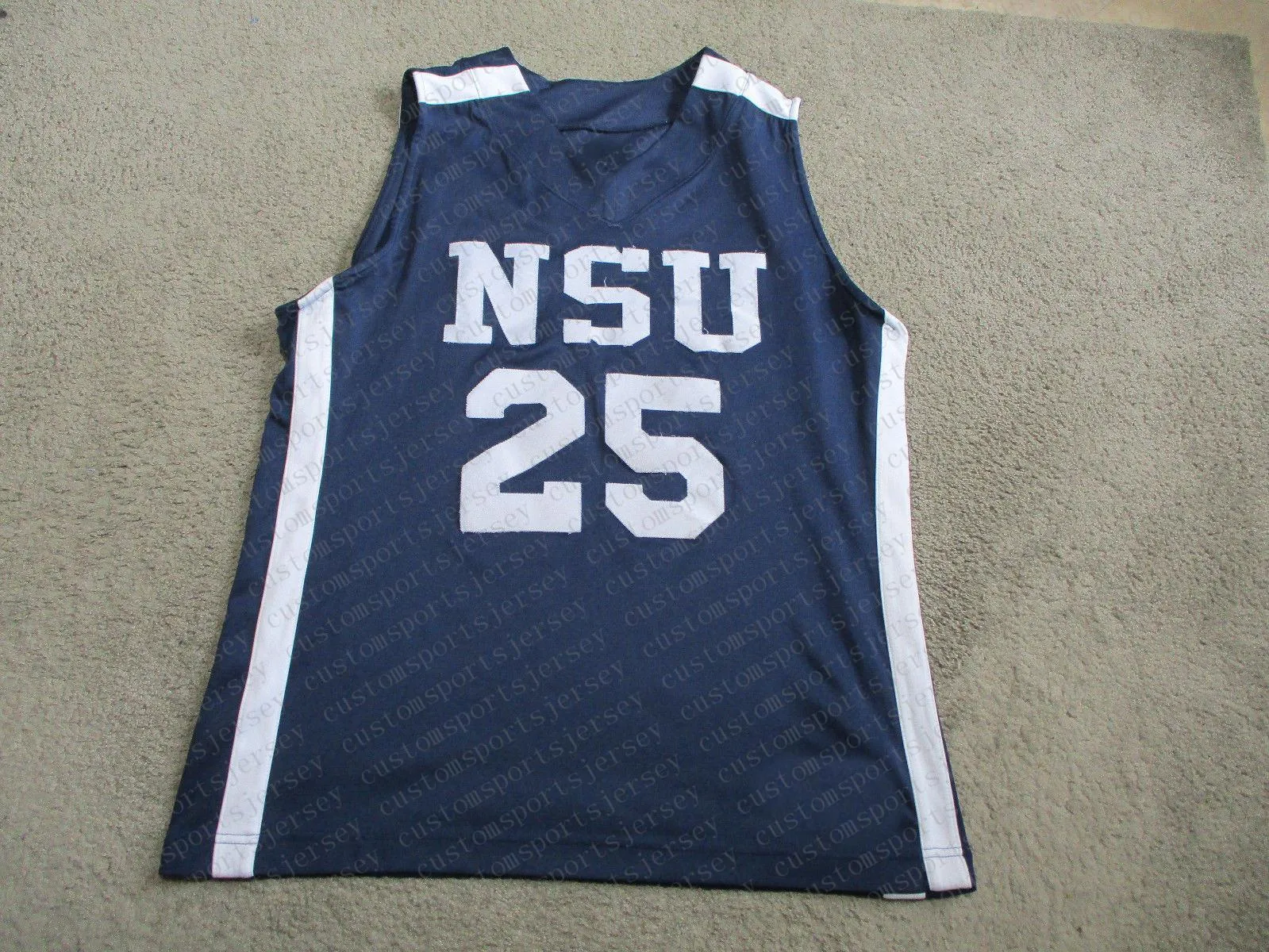 Custom Nova Southeastern Sharks Basketball Jersey NSU costume personalizar qualquer número Nome masculino Mulheres jovens xs-5xl