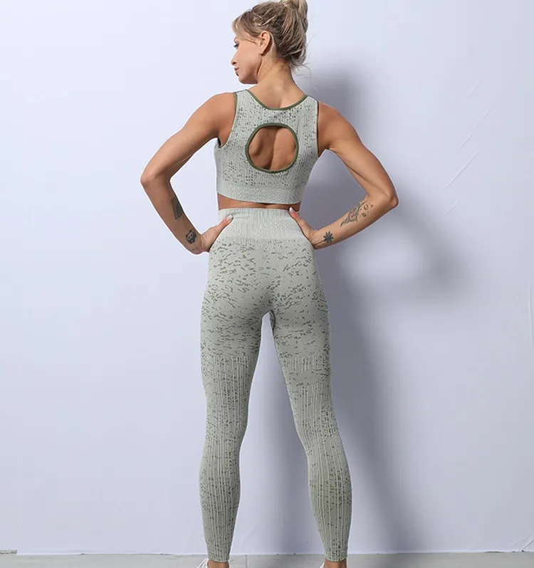 Womans Sports Wear Yoga Set Leggings Gymshark Womens Tracksuit