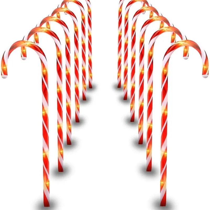 FENGRISE Noël Candy Cane Joyeux Noël Décorations Pour La Maison Xmas Navidad Noel Cadeaux Ornement De Noël Nouvel An 2021 201028