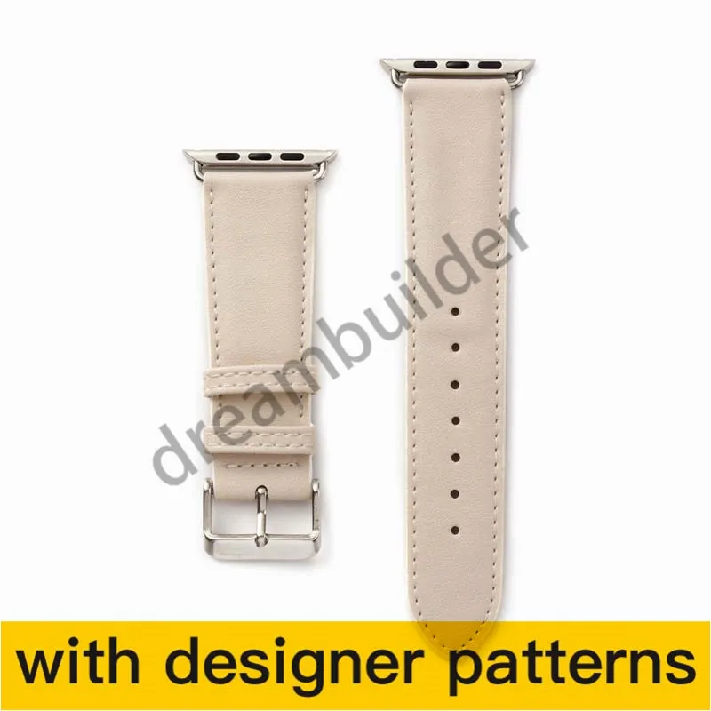 fashion Watchbands for  Watch Band 42mm 38mm 40mm 44mm iwatch 1 2 345 bands Leather Strap Bracelet Fashion Stripes 