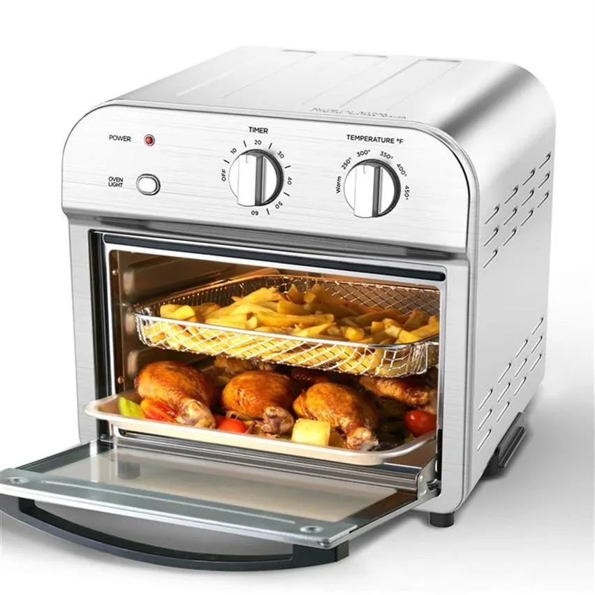 US Stock Geek Chef Convezione Air Fryer Fryer Toaster Forno, 4 fetta di tostapane Ovenena41 A01 A18