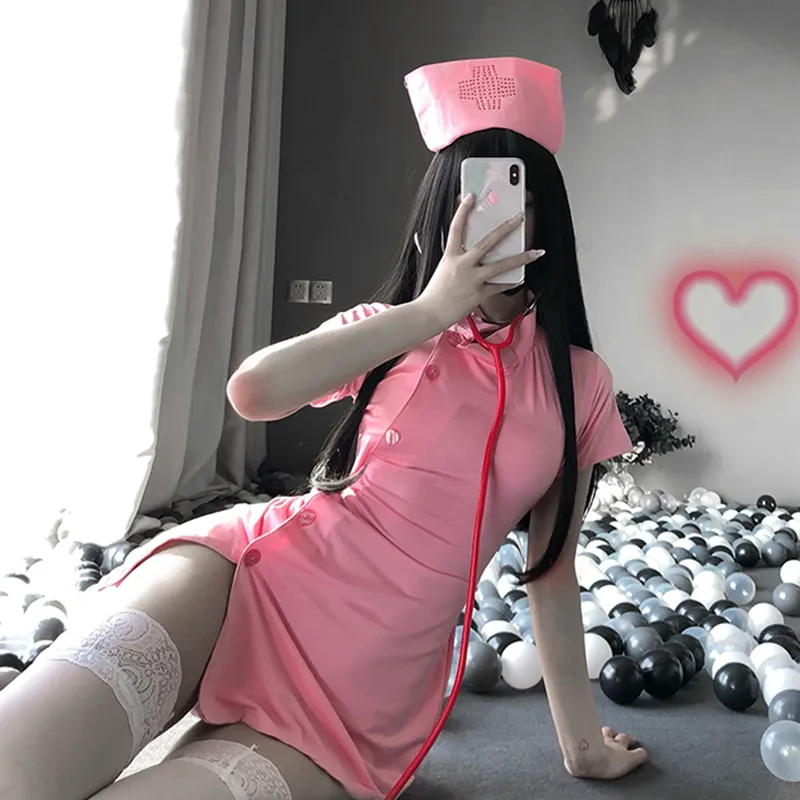 Vestido Sexy Bdsm Enfermera Cosplay Japonés Sexy Sexy Enfermera Uniforme Vestido Para El Juego Uniforme De Rol Juego De Lencería Erótica 29,92 € |
