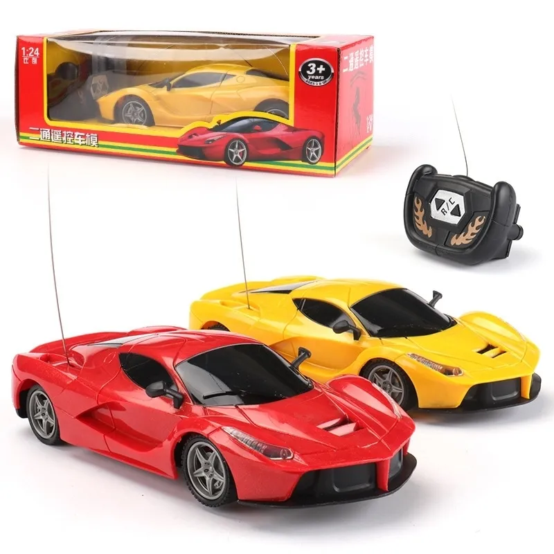 19.5cm 1:24 2 canais RC coleção rádio rádio controlado carros máquinas no controle remoto brinquedos para meninos meninas crianças presentes 201201