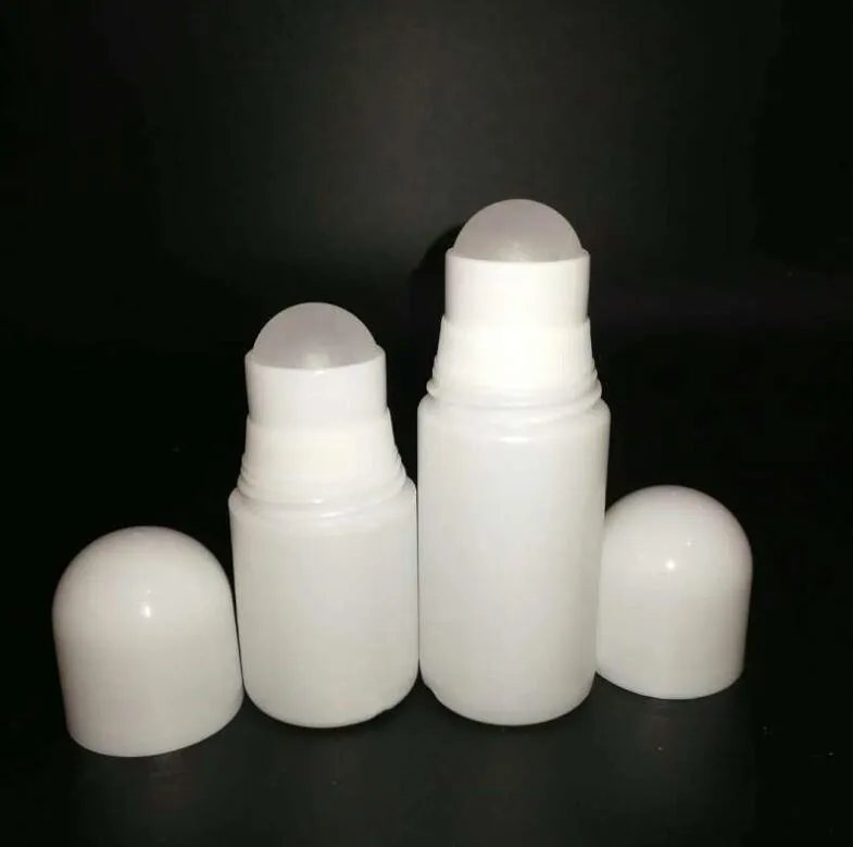 4 Bottiglie Roll-On In Plastica Da 50ml - Vuote E Riutilizzabili Per Deodoranti Fai Da Te, Oli Essenziali, Profumi E Balsami