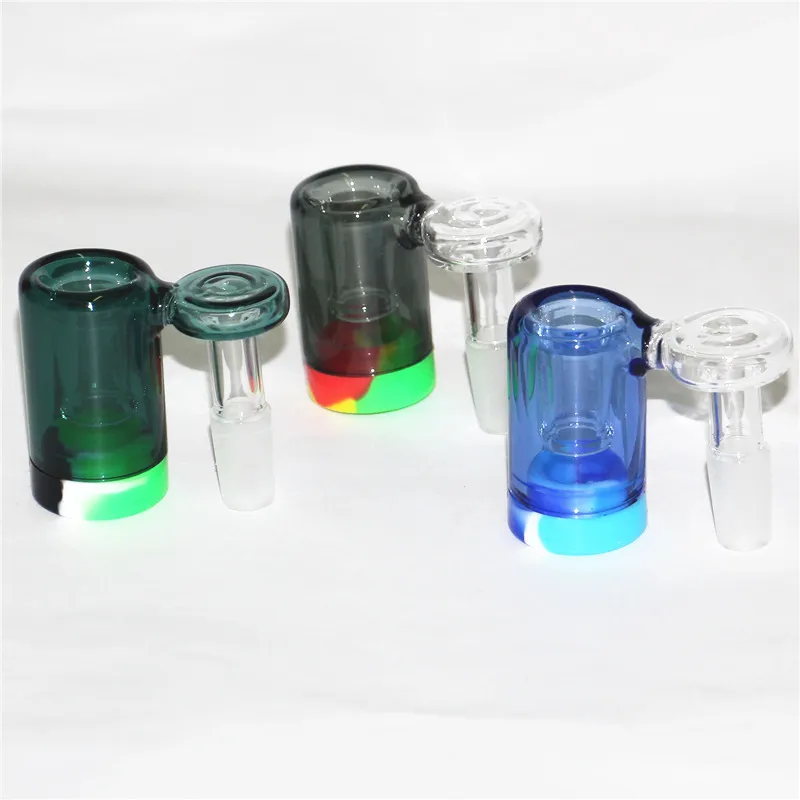 Smoking Accessories 2 Styles Male Female 14mm 18mm Joint Glass Reclaim Adapters Ash Catcher for Oil Rigs Water Bong