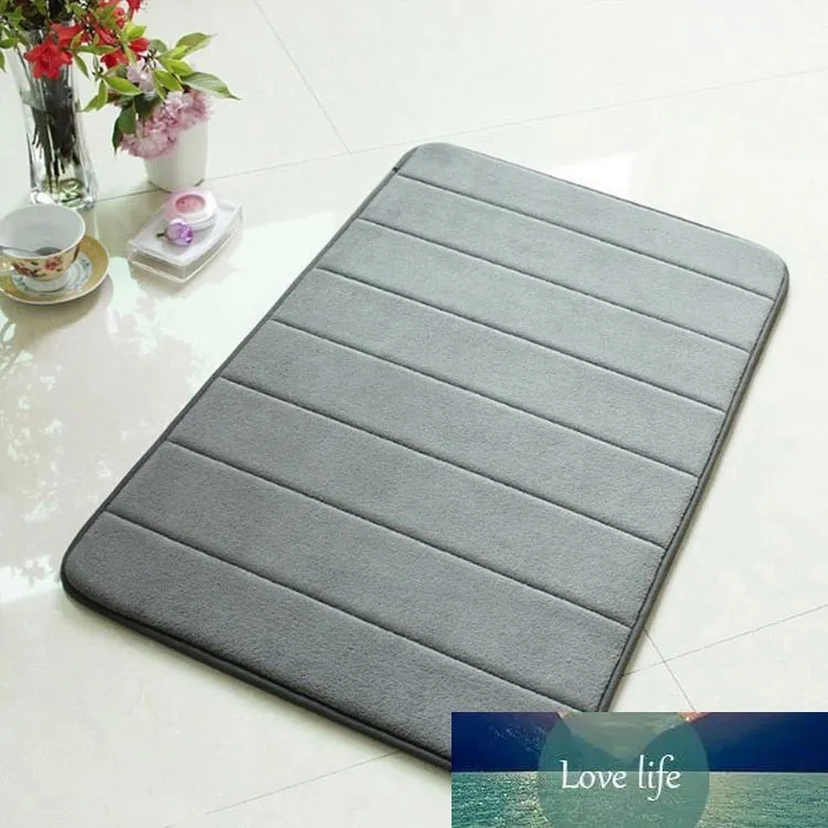 40 * 60cm 80 * 50cm Badmatta Badrumsmatta Rugkorall Fleece Memory Foam Badrum Mat Kök Dörrgolv Tapis Salle De Bain