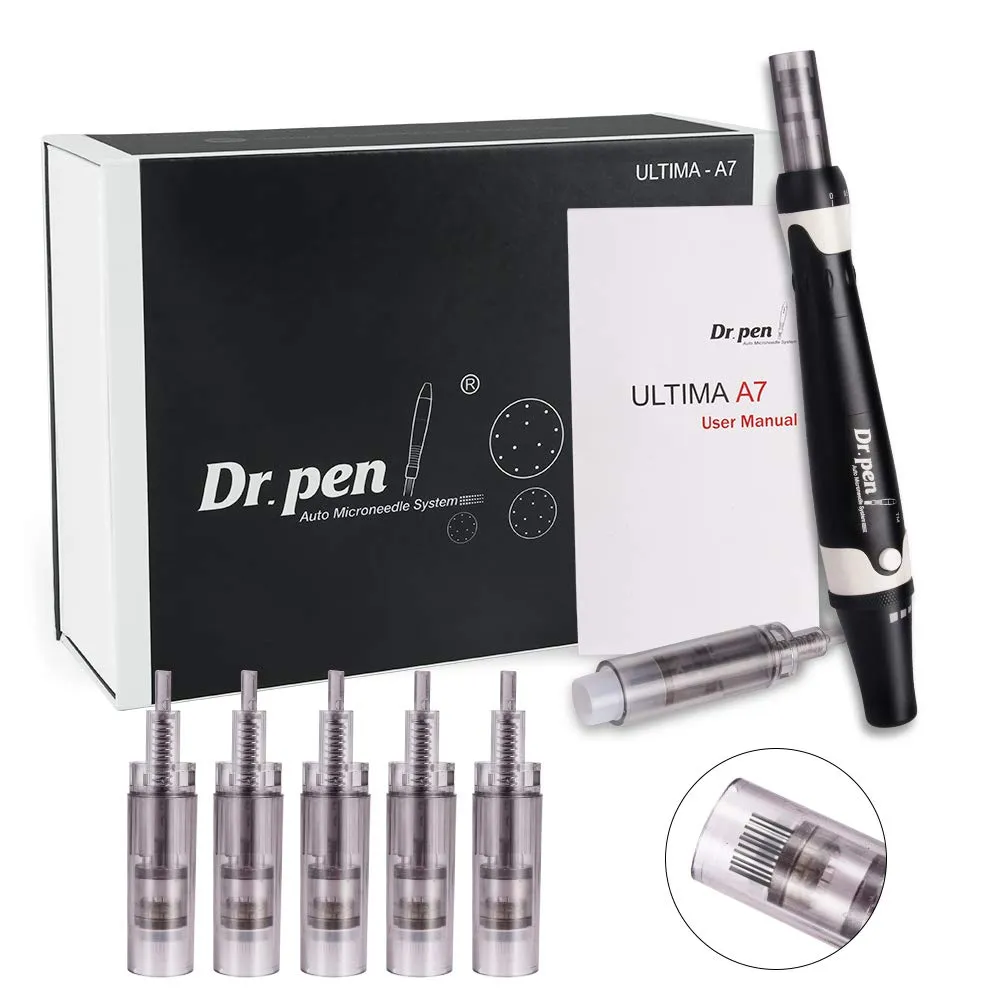 2020 Dr.Pen Auto microneedle System Ultima A7 DR PEN Electric dermapen derma roller drpen Derma Pen Microneedle Cuidados com a pele Dr. Pen Ultima A7