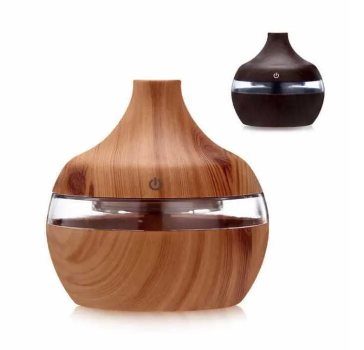 Factory Price Air humidifier usb aroma diffuser mini wood grain ultrasonic atomizer aromatherapy  oil diffuser for home office