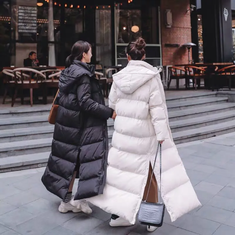  AKT Abrigo largo de invierno para hombre, abrigo grueso y  cálido de piel casual con capucha : Ropa, Zapatos y Joyería
