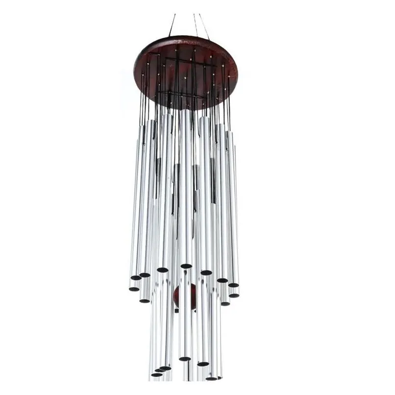 27 tubes 5 bells windchime chapel bells wind chimes door hanging wind chimes garden decorations 30pcs ooa5137 p