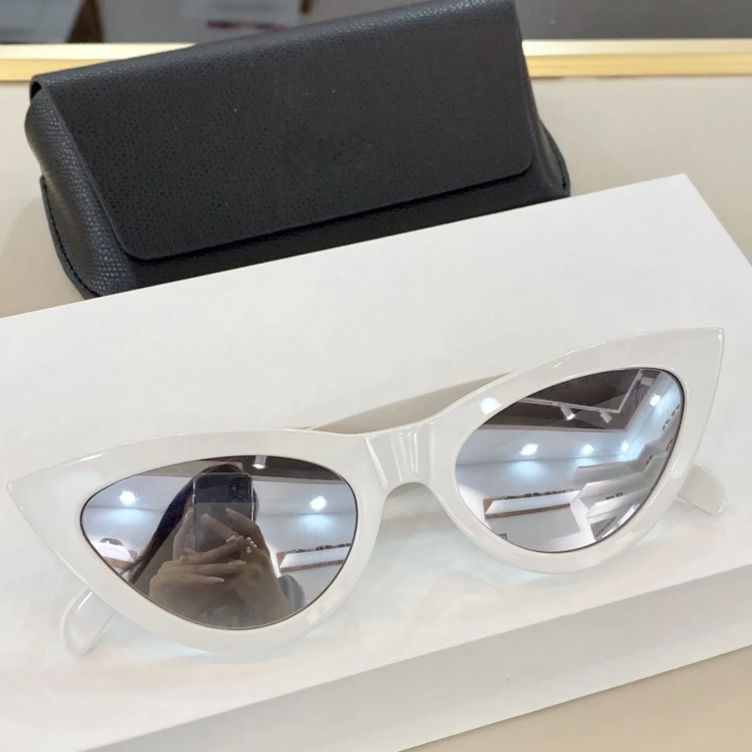 2021 새로운 최고 품질 40019 망 선글라스 남자 태양 안경 여성 선글라스 패션 스타일은 상자를 가진 눈을 보호합니다